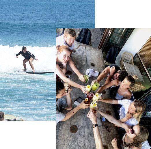 Ocean spirit surf camp in Bali
